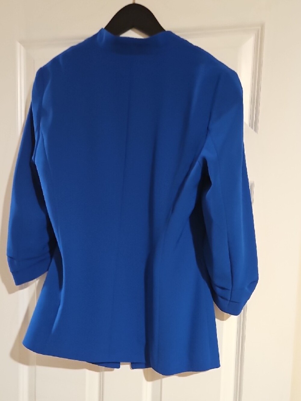 Rachel Zoe Draped Open-Front Blazer in Royal Blue - Picture 5 of 5
